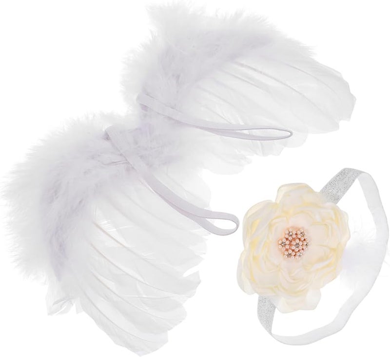 Newborn Photography Wing Headband Costume Accessories For Girls Photo Shoot - Image 1